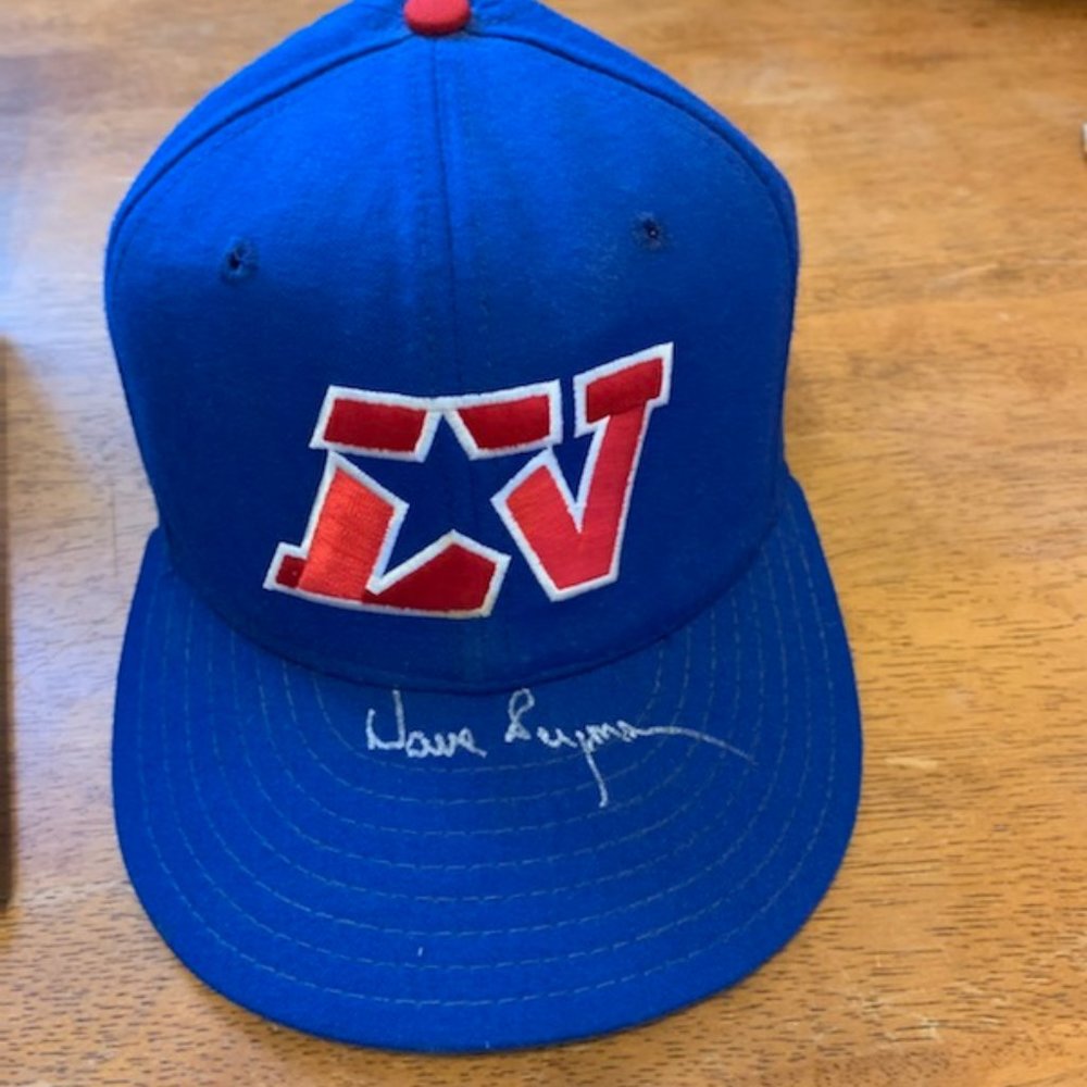 Las Vegas Stars MLB Cap Signed by Dave Bergman